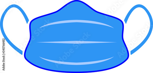 Coronavirus COVID-19 medical surgical face mask masks covering to prevent the spread of virus flu influenza and pandemic disease, bacteria and germs for safety precaution and preventative measures