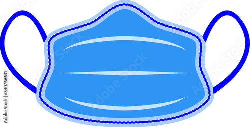 Coronavirus COVID-19 medical surgical face mask masks covering to prevent the spread of virus flu influenza and pandemic disease, bacteria and germs for safety precaution and preventative measures
