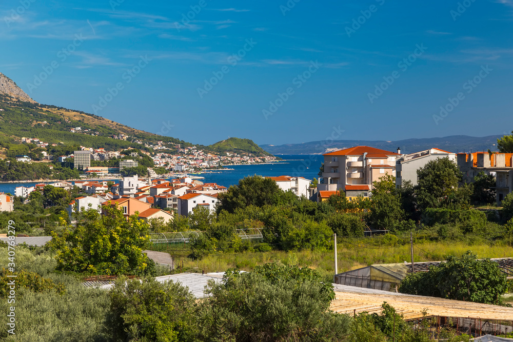 a small provincial town located on the Adriatic coast