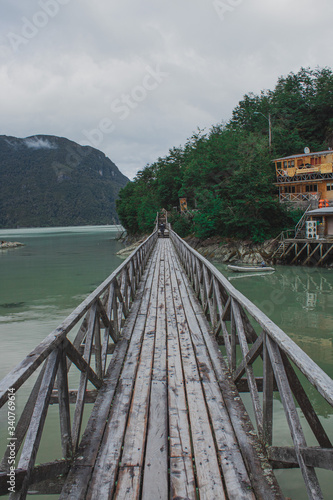 bridge over the river