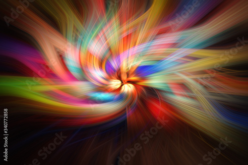 Blurred of colorful bokeh abstract on unfocused background  Abstract Colorful Light Background  color bokeh background and texture