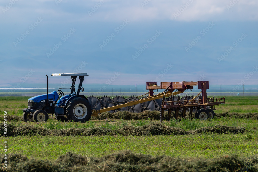 Fototapeta premium Farming Tractor