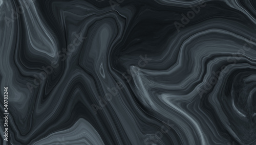 Black marble pattern texture abstract background.