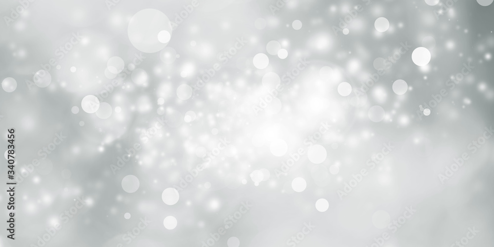 white snow blur abstract background. Bokeh Christmas blurred beautiful shiny Christmas lights white snow blur abstract background. Bokeh Christmas blurred beautiful shiny Christmas lights