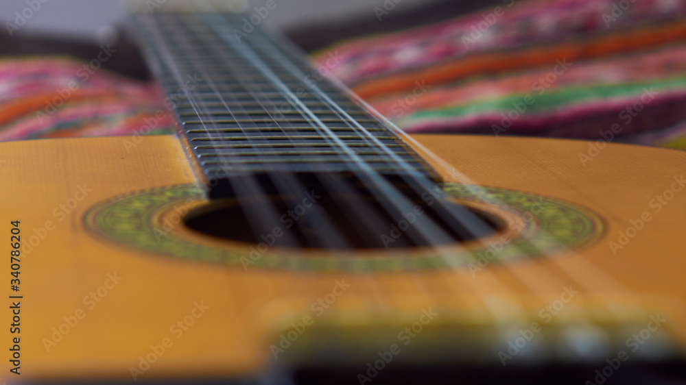 Fototapeta premium guitarra acustica