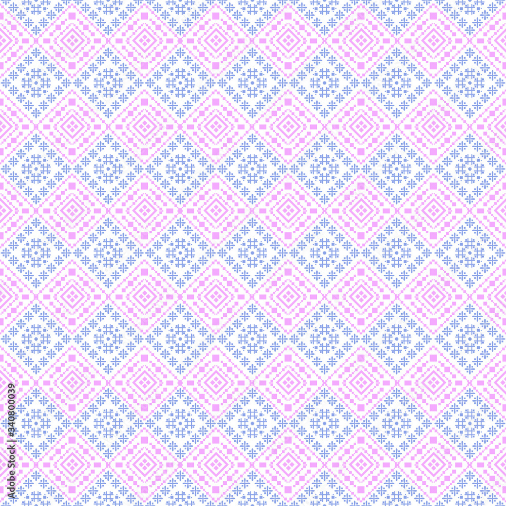 Unique style of embroidery pattern for bedroom decorative. Unique style of embroidery pattern for bedroom decorative.