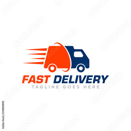 Fast Delivery Logo Icon Design Vector
