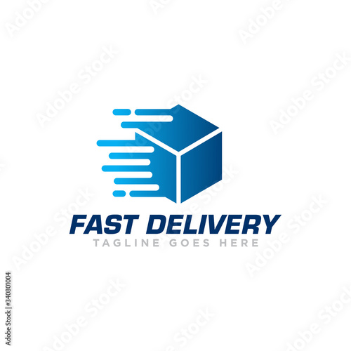 Fast Delivery Logo Icon Design Vector