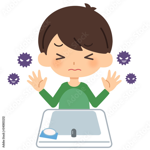 手洗い　ウィルス対策