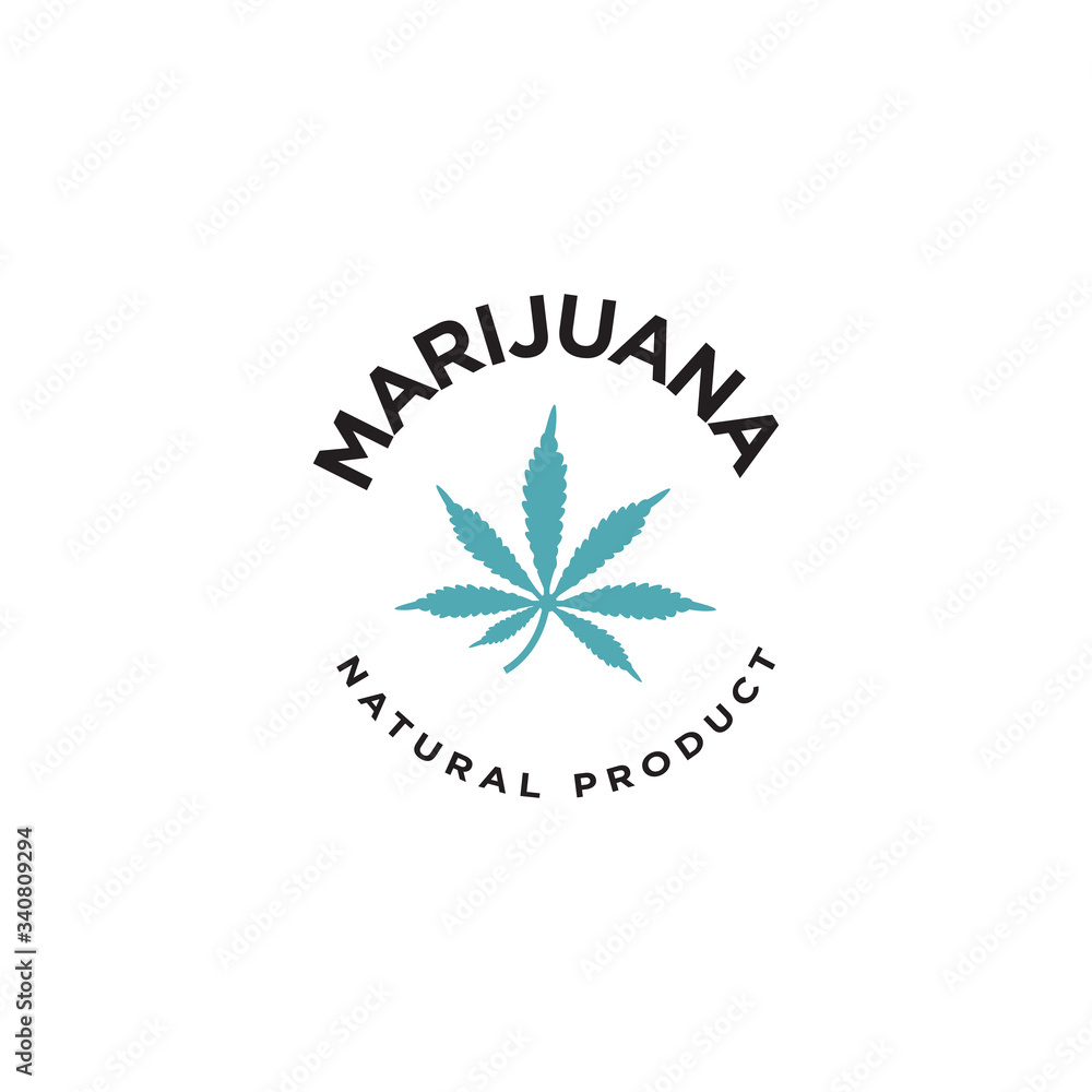 Cannabis or Marijuana Logo Design Vector Cannabis or Marijuana Logo Design Vector