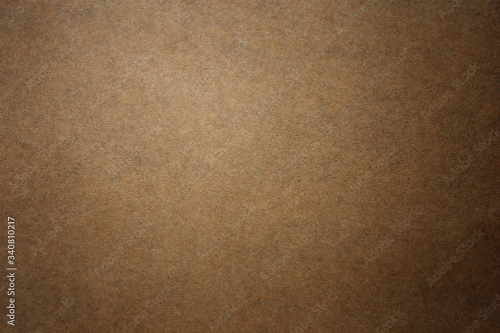 Brown cardboard sheet of paper background Brown cardboard sheet of paper background