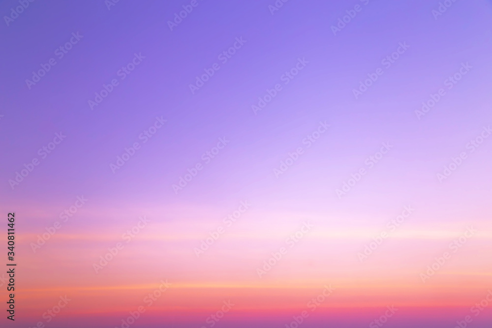 beautiful sunset or sunrise sky background