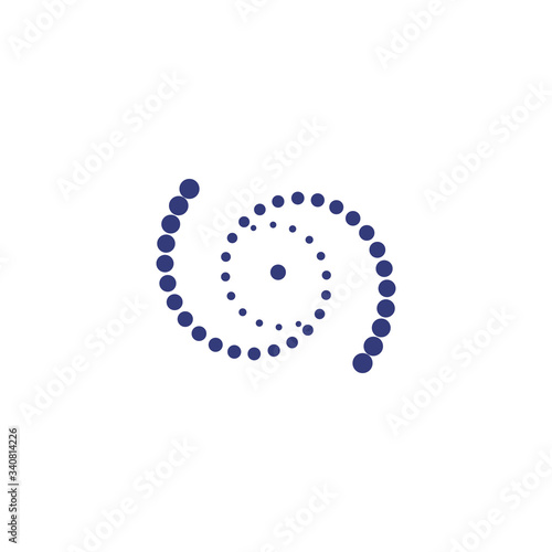 Absract dots Logo Template vector symbol