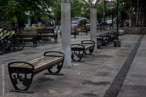 bench in the street © Muhammaddsy