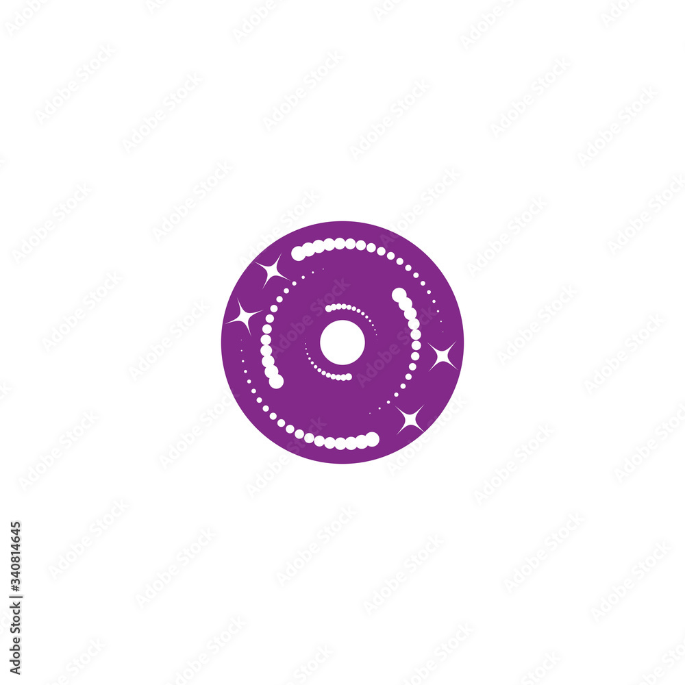 Absract dots Logo Template vector symbol Absract dots Logo Template vector symbol