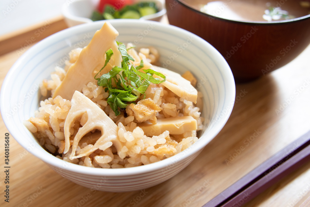 タケノコご飯 タケノコご飯