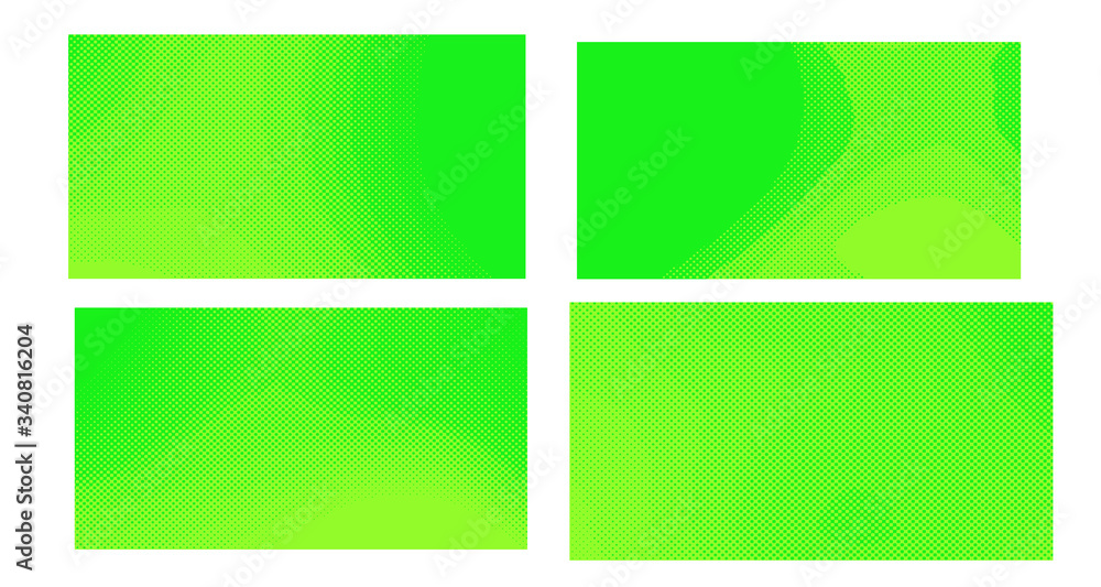 Bright green yellow vector retro comic dotted backgrounds design. Pop art background set with halftone dots. Vector illustration for sale banner. Eps 10. Bright green yellow vector retro comic dotted backgrounds design. Pop art background set with halftone dots. Vector illustration for sale banner. Eps 10.