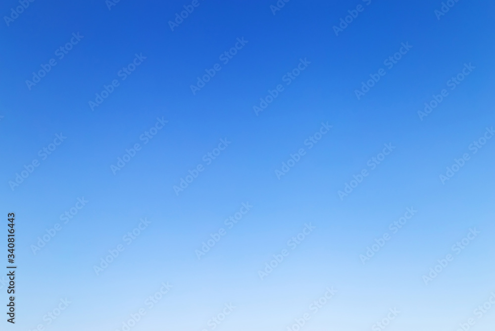 beautiful clear blue sky background
