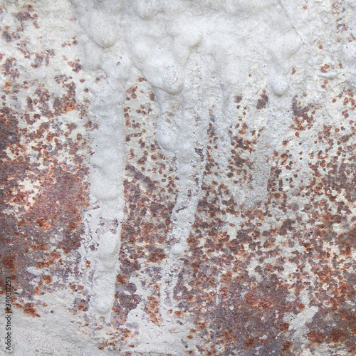 color rust texture with old paint 