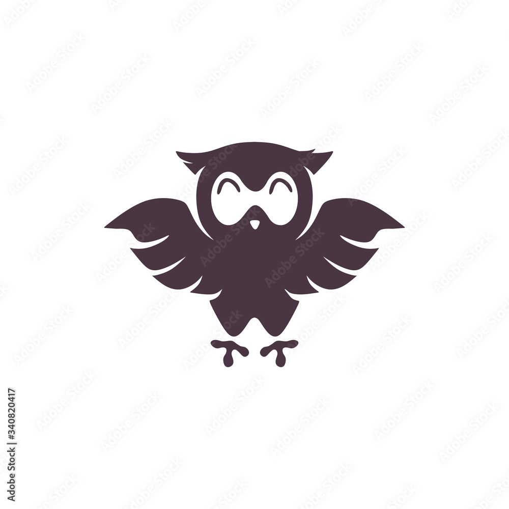 Fototapeta premium owl vector illustration