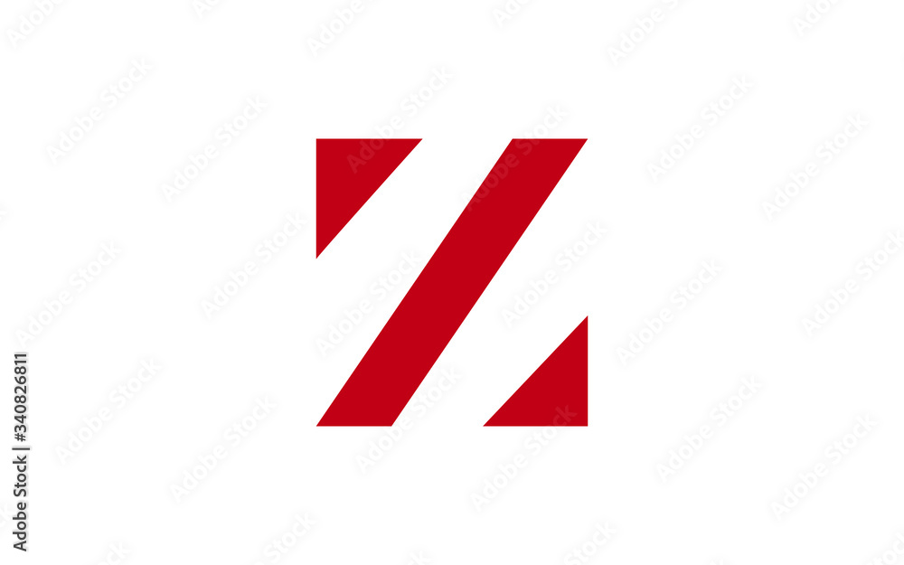 Z Uppercase Letter Icon or Logo design, Vector Template Z Uppercase Letter Icon or Logo design, Vector Template