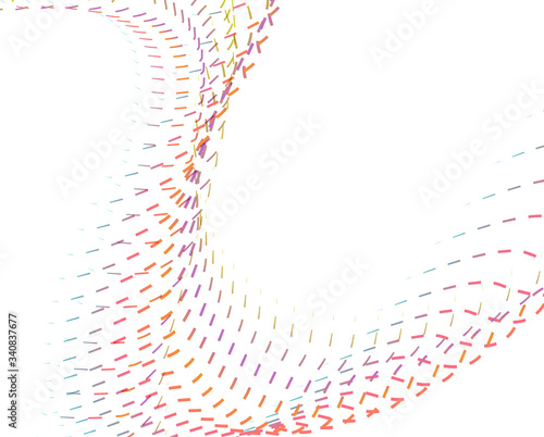 Abstract background blend wave line design for Wallpaper, Banner, Background, Card, Book Illustration, landing page