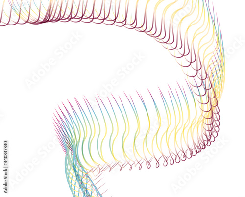 Abstract background blend wave line design for Wallpaper, Banner, Background, Card, Book Illustration, landing page