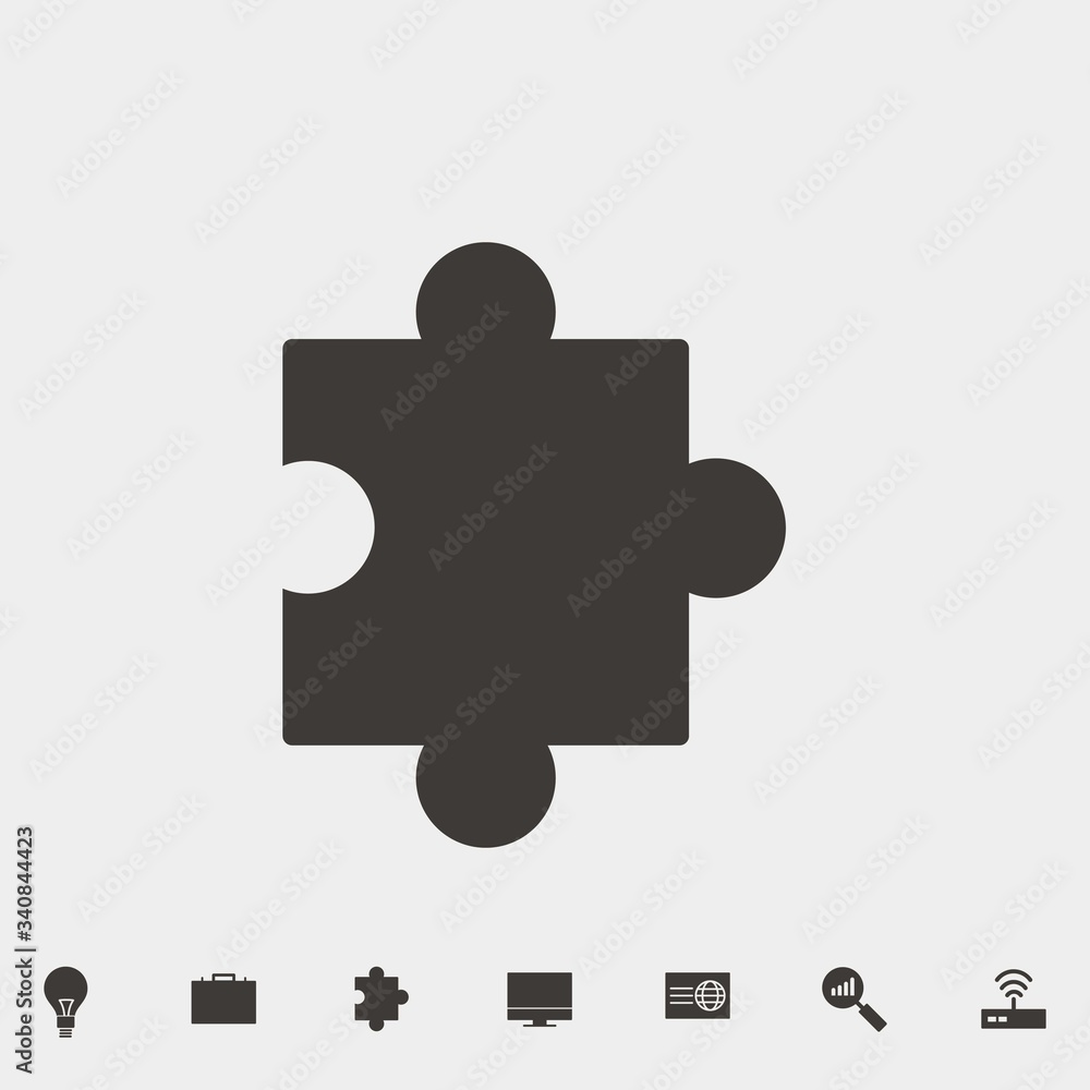 puzzle icon vector illustration and symbol for website and graphic design puzzle icon vector illustration and symbol for website and graphic design