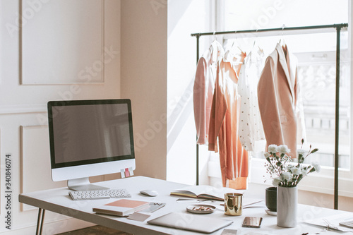 Office space in a boutique photo