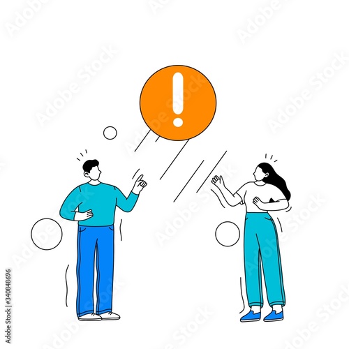 Hand drawn failed declined electronic operation vector illustration