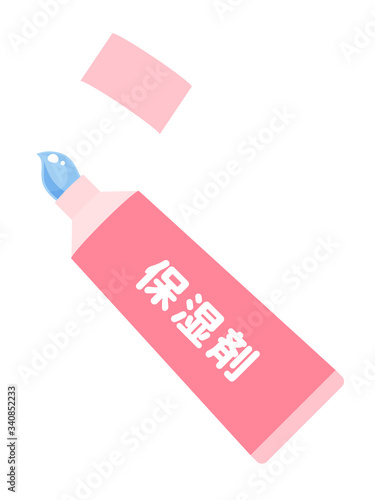 保湿剤のイラスト