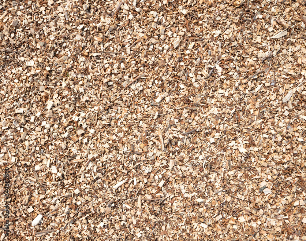 Wood chips background, texture Wood chips background, texture