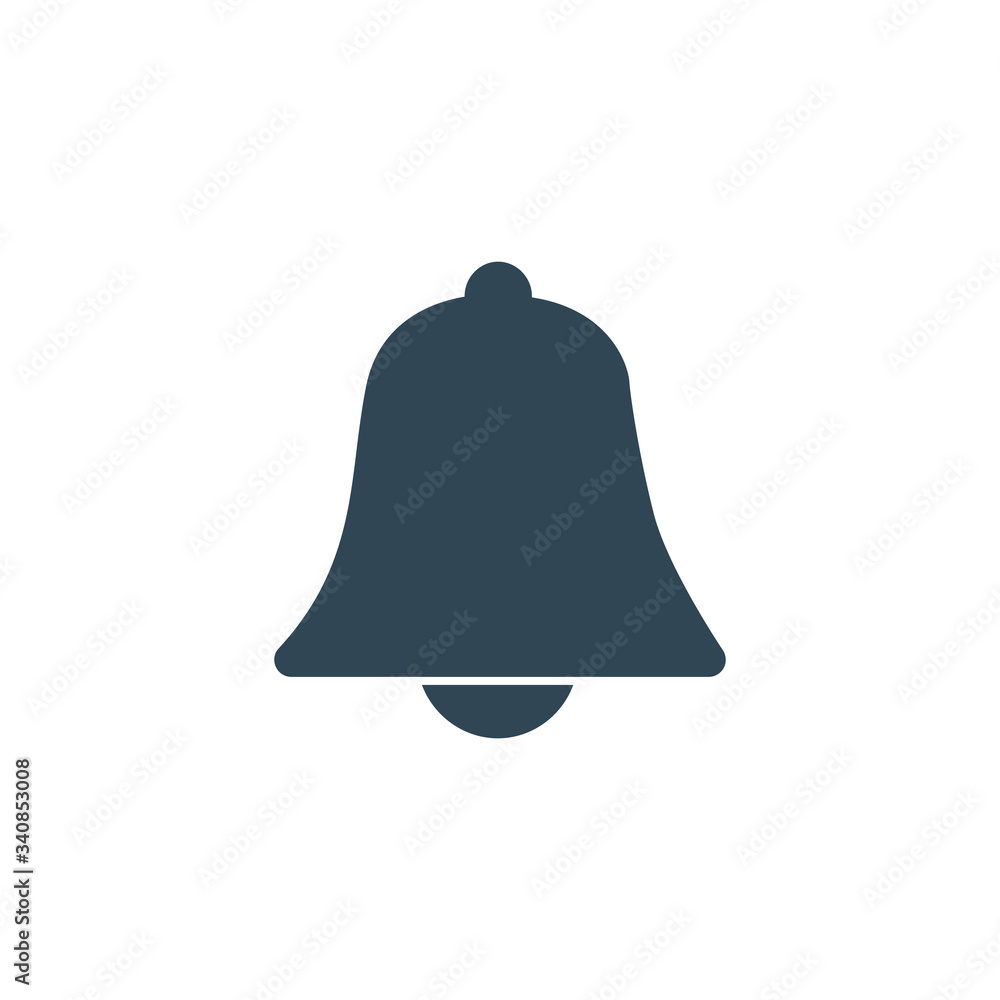 Vector Bell Icon. Notification bell. Stock Vector illustration isolated on white background. Vector Bell Icon. Notification bell. Stock Vector illustration isolated on white background.