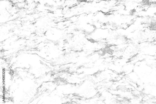 White marble texture with natural pattern background