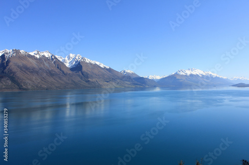 Mountains and lake, Queenstown