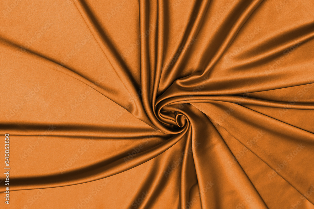 Smooth elegant orange silk or satin luxury cloth texture can use as abstract background. Smooth elegant orange silk or satin luxury cloth texture can use as abstract background.