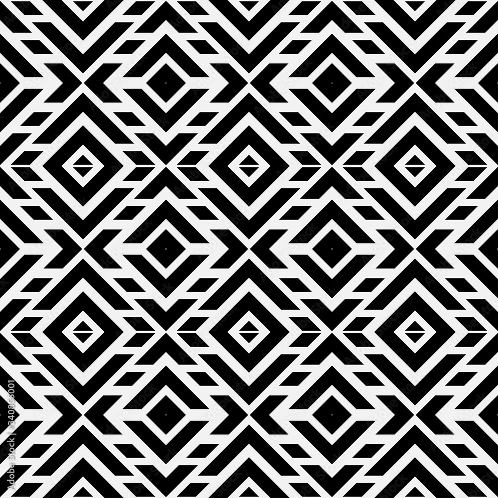 Seamless geometric vector pattern. Seamless geometric vector pattern.
