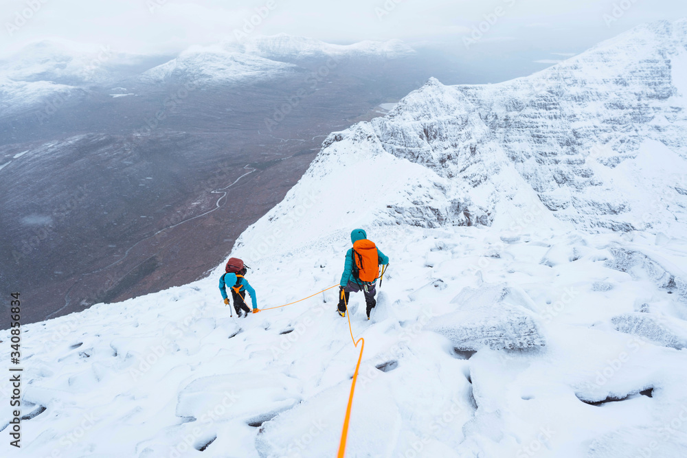 Winter hike at Torridon