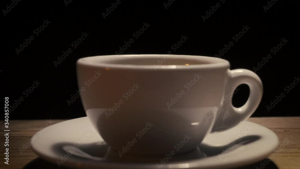 Cup of Italian espresso coffee Cup of Italian espresso coffee