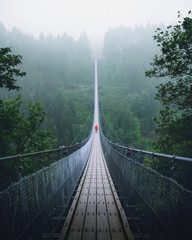 Fototapete Grau 2 Hanging bridge in Germany  © rawpixel.com