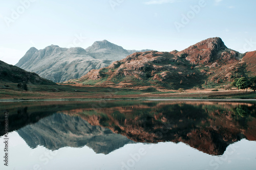 Beautiful serene lake