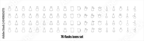 Flasks set.