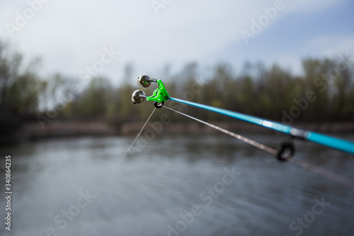 Fishing, spinning bell, fishing rod © Greenart