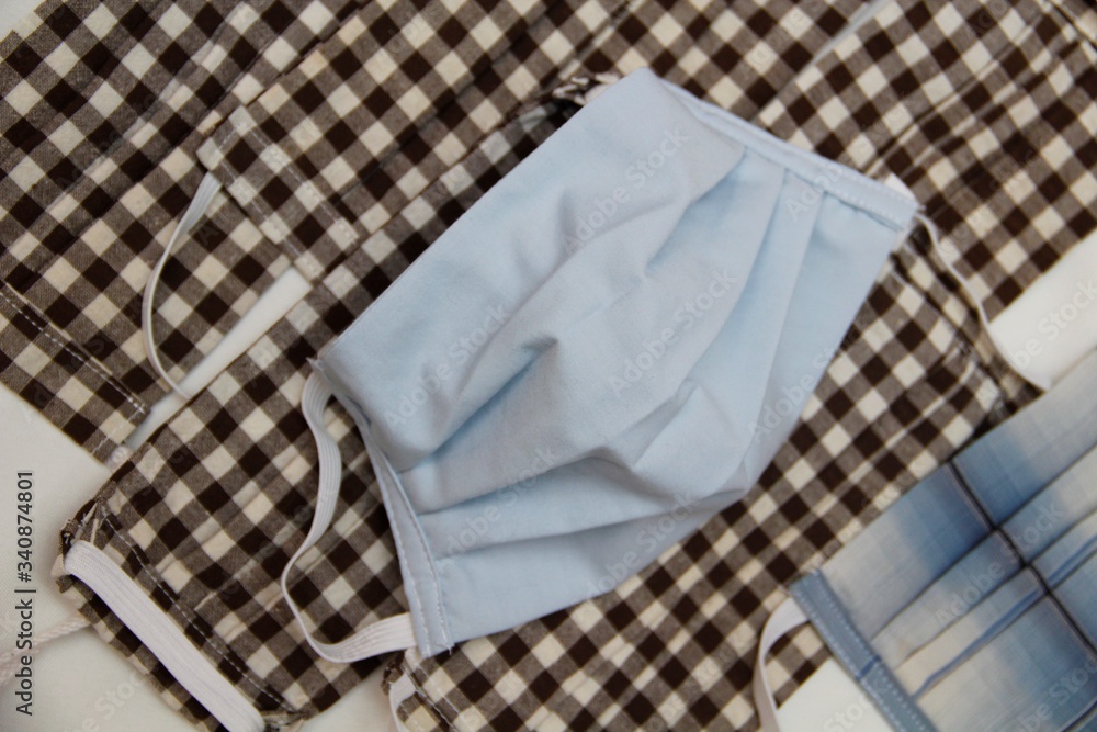 homemade reusable cotton face mask homemade reusable cotton face mask
