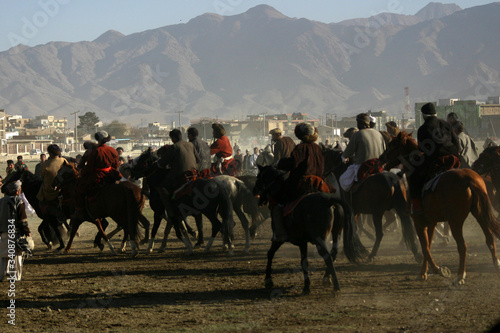 Boskachi horse riders © Vincent