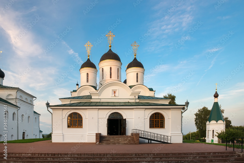Cathedral of the Transfiguration in the Murom Spaso-Preobrazhensky Monastery. City Murom, Russia
