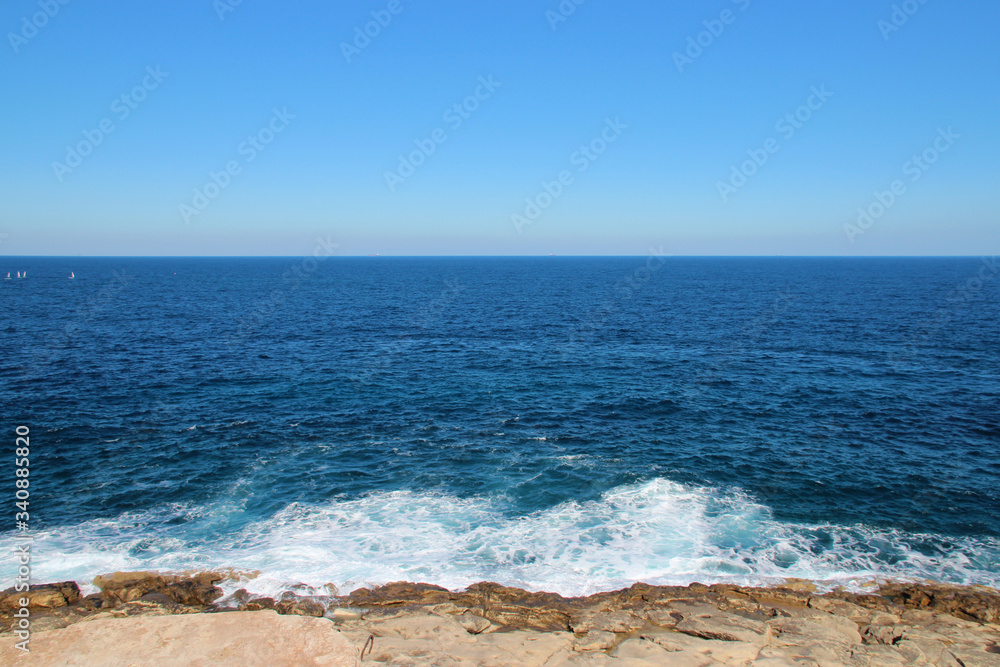 mediterranean sea in malta 