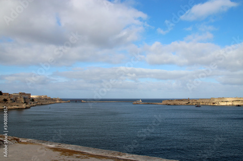 mediterranean coast in malta 