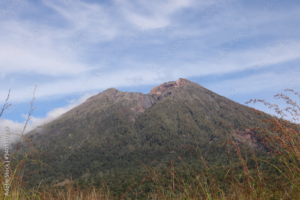 Fototapeta premium Rinjani Mount from Savana Propok - Lombok 1