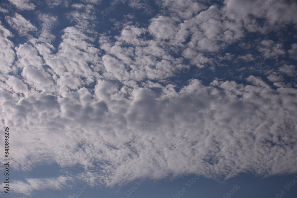 Bright morning clouds and beautiful cloudscape Bright morning clouds and beautiful cloudscape
